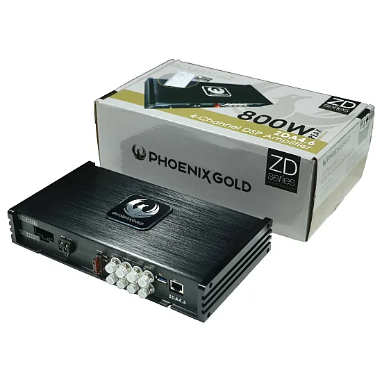 Phoenix Gold ZDAPVW1 4 Channel Car Amplifier & Wiring Kit for Volkswagen (with no OEM Amp) Phoenix Gold ZDAPVW1 4 Channel Car Amplifier & Wiring Kit for Volkswagen (with no OEM Amp)