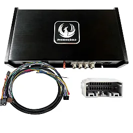 Phoenix Gold ZDAPCH1 DSP Power Up Kit 4 Channel Amplifier for Chrylser, Dodge and Jeep Phoenix Gold ZDAPCH1 DSP Power Up Kit 4 Channel Amplifier for Chrylser, Dodge and Jeep