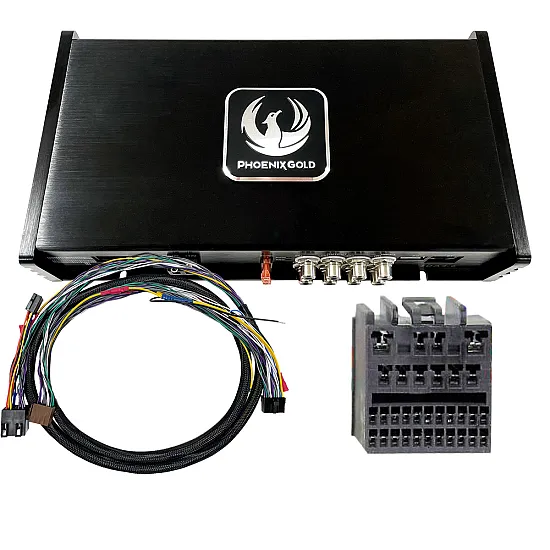 Phoenix Gold ZDAPF1 DSP Power Up Kit 4 Channel Amplifier for Ford 2018 Onwards