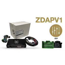 Phoenix Gold ZDAPV1 4 Channel DSP Amplifier & Wiring for Volvo S60, S90, XC60, XC90