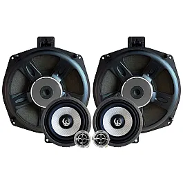 Phoenix Gold ZDSKB1 3-Way Front Door Speaker Upgrade Kit for BMW