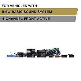 Phoenix Gold ZDT-BMW1 Amplifier upgrade 4-Channel Active cable for BMW with Basic Sound System Phoenix Gold ZDT-BMW1 Amplifier upgrade 4-Channel Active cable for BMW with Basic Sound System