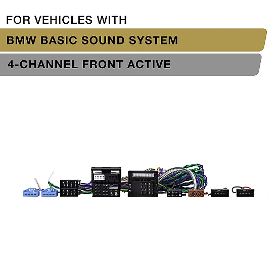 Phoenix Gold ZDT-BMW1 Amplifier upgrade 4-Channel Active cable for BMW with Basic Sound System Phoenix Gold ZDT-BMW1 Amplifier upgrade 4-Channel Active cable for BMW with Basic Sound System