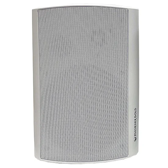Phoenix Gold ZM5SW 5.25 inch 130mm 2-Way Weatherproof Indoor / Outdoor Speakers White Phoenix Gold ZM5SW 5.25 inch 130mm 2-Way Weatherproof Indoor / Outdoor Speakers White