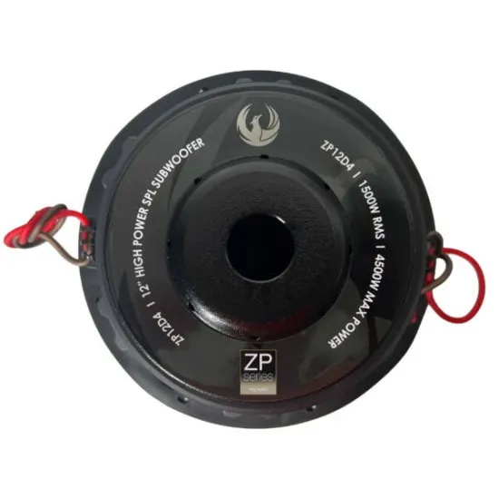 Phoenix Gold ZP12D4 12 inch 4500W Street Bass Car Subwoofer Phoenix Gold ZP12D4 12 inch 4500W Street Bass Car Subwoofer