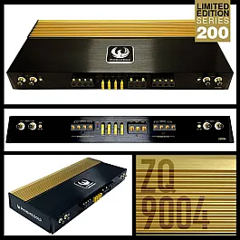 Phoenix Gold ZQ9004 ZQ-Series 4 Channel High-End Class A/B Car Audio Amplifier