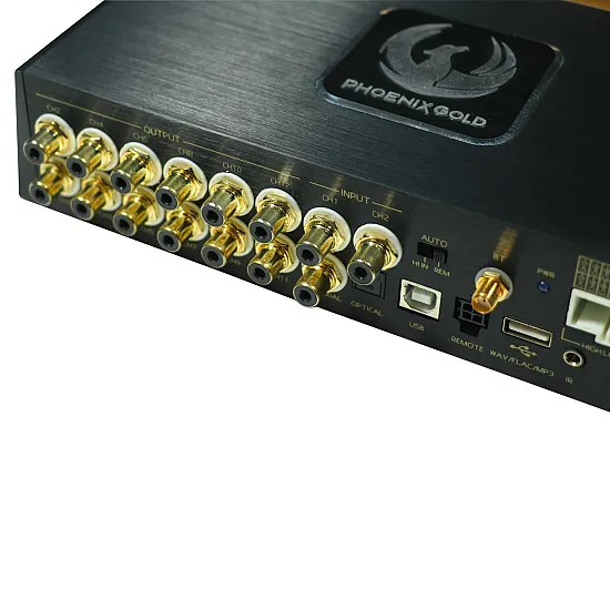 Phoenix Gold ZQDSP12 ZQ-Series 12-Channel DSP High End Car Audio Amplifier