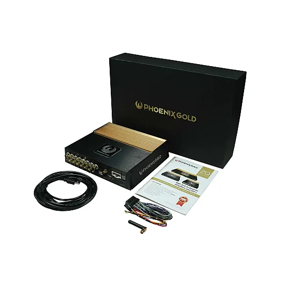 Phoenix Gold ZQDSP12 ZQ-Series 12-Channel DSP High End Car Audio Amplifier