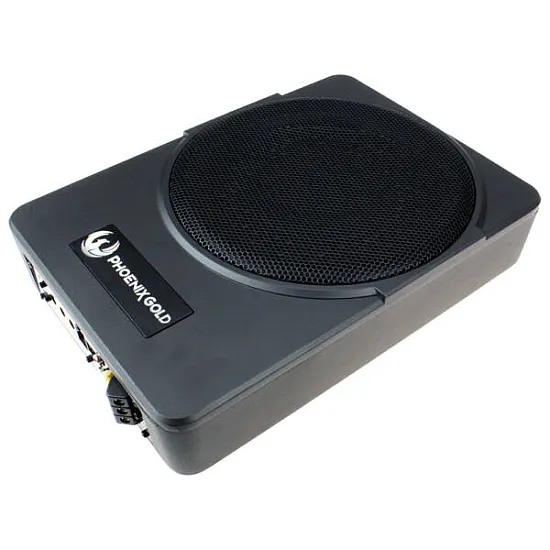 Phoenix Gold ZR10P 10 inch Compact Amplified Under Seat Car Subwoofer