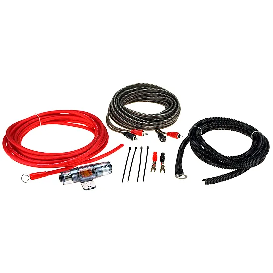 Phoenix Gold ZRK10 Pure Copper Amplifier Wiring Kit 10mm 800W 5.2 Meter