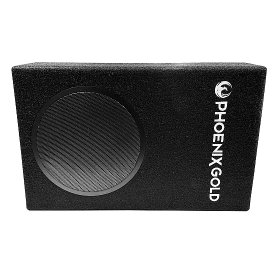 Phoenix Gold ZX18PBS 400W Max Power 8 inch Slim Subwoofer Bass Box