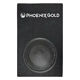 Phoenix Gold ZX18PBS 400W Max Power 8 inch Slim Subwoofer Bass Box