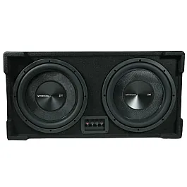 Phoenix Gold ZX212PBS Dual 12 Inch Slim Passive Subwoofer Bass Box