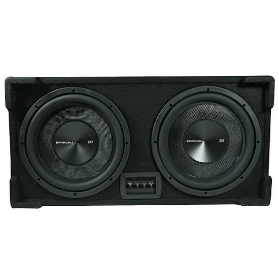 Phoenix Gold ZX212PBS Dual 12 Inch Slim Passive Subwoofer Bass Box Phoenix Gold ZX212PBS Dual 12 Inch Slim Passive Subwoofer Bass Box