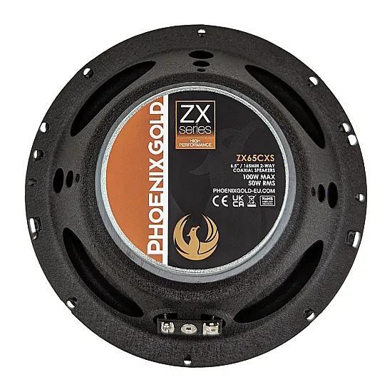 Phoenix Gold ZX65CXS 6.5inch 16.5cm Slim 2-Way Coaxial Car Speakers Phoenix Gold ZX65CXS 6.5inch 16.5cm Slim 2-Way Coaxial Car Speakers