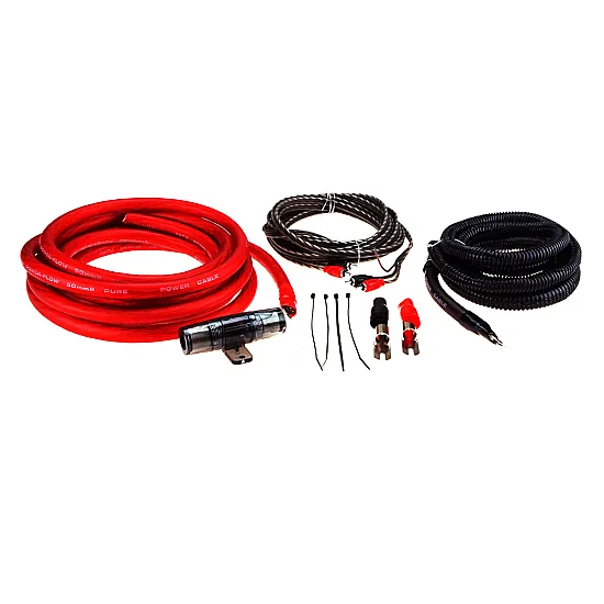 Phoenix Gold ZXK50 ZXK Series Amplifier Wiring Kit 50mm CCA 5.2 meter Cable Kit Phoenix Gold ZXK50 ZXK Series Amplifier Wiring Kit 50mm CCA 5.2 meter Cable Kit