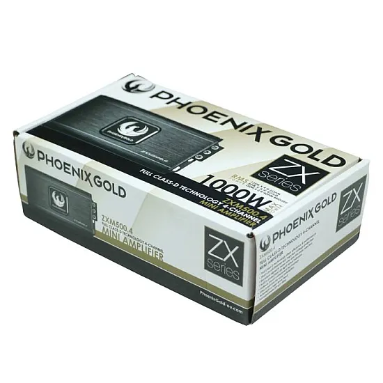Phoenix Gold ZXM500.4 ZX-Series 4 Channel Mini Amplifier