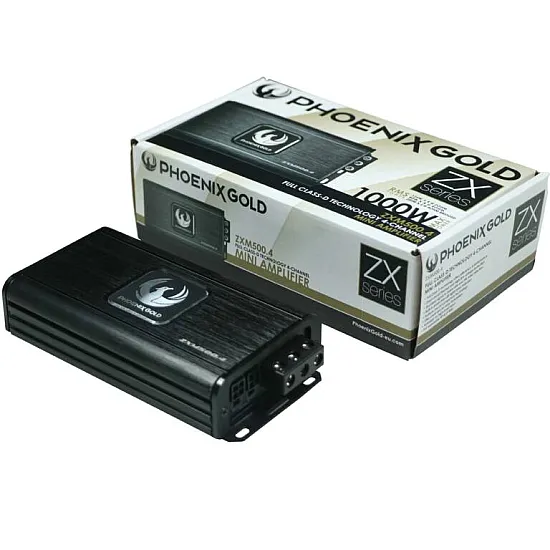 Phoenix Gold ZXM500.4 ZX-Series 4 Channel Mini Amplifier