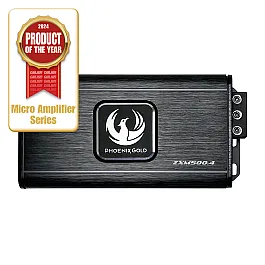 Phoenix Gold ZXM500.4 ZX-Series 4 Channel Mini Amplifier