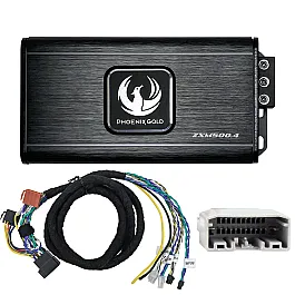 Phoenix Gold ZXMPCH1 4 Channel Amplifier Upgrade for Chrysler, Dodge, Jeep
