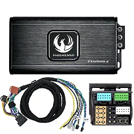 Phoenix Gold ZXMPVW1 4 Channel Car Audio Amplifier Upgrade for Volkswagen
