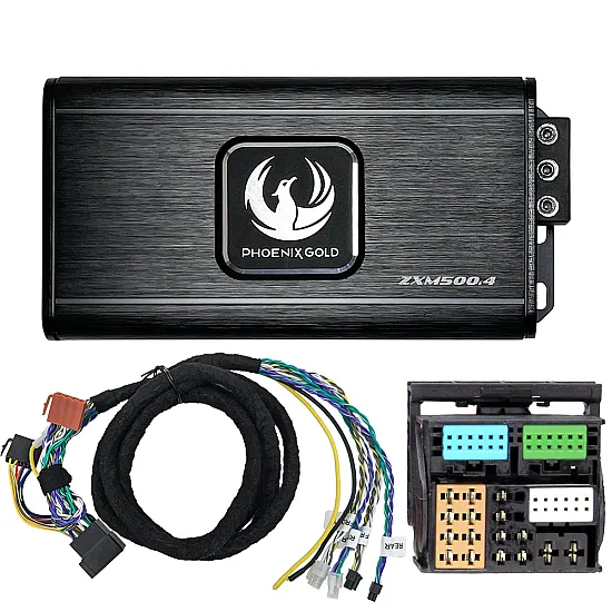 Phoenix Gold ZXMPVW1 4 Channel Car Audio Amplifier Upgrade for Audi
