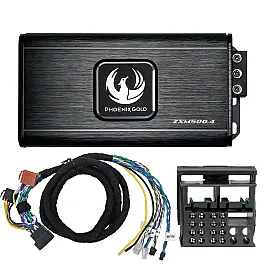 Phoenix Gold ZXMPVW2 4 Channel Car Audio Amplifier Upgrade for Volkswagen 