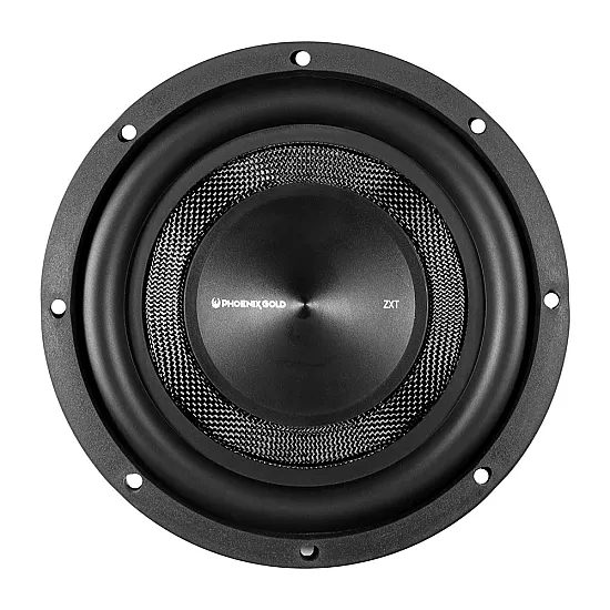Phoenix Gold ZXT8D2 250W Max Power 8 inch Slim Car Audio Subwoofer Phoenix Gold ZXT8D2 250W Max Power 8 inch Slim Car Audio Subwoofer