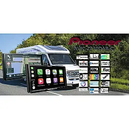 Pioneer AVIC-Z730DAB-C Campervan and Motorhome AV Entertainment System with Navigation DAB+ Apple Carplay Pioneer AVIC-Z730DAB-C Campervan and Motorhome AV Entertainment System with Navigation DAB+ Apple Carplay
