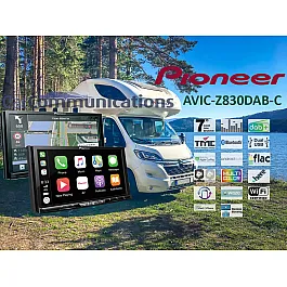 Pioneer AVIC-Z830DAB-C Campervan 7" Touchscreen AV Entertainment System WIFI enabled European Navigation DAB+ Apple carplay Pioneer AVIC-Z830DAB-C Campervan 7" Touchscreen AV Entertainment System WIFI enabled European Navigation DAB+ Apple carplay
