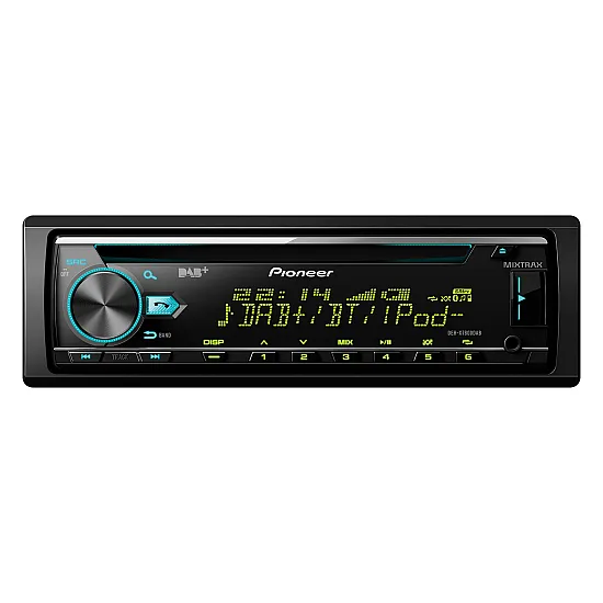 Pioneer DEH-X7800DAB - Single DIN Car CD MP3 USB Aux-in Bluetooth Android iPod/iPhone Control Stereo Pioneer DEH-X7800DAB - Single DIN Car CD MP3 USB Aux-in Bluetooth Android iPod/iPhone Control Stereo