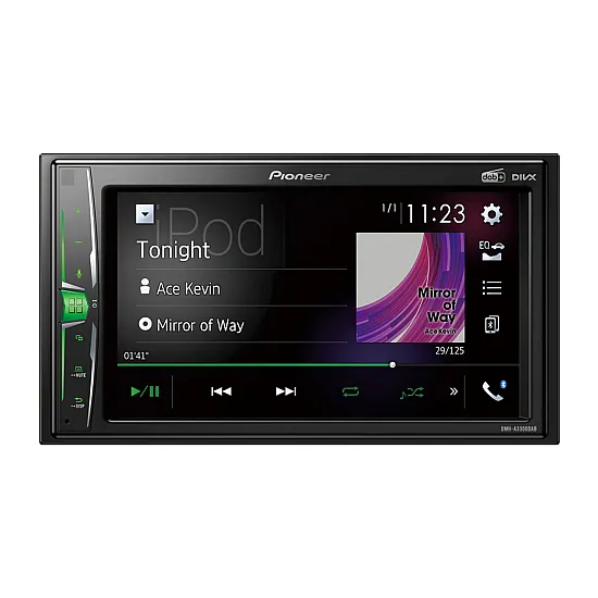 Pioneer DMH-A3300DAB Double DIN 6.2" Touchscreen Bluetooth In Car AV Entertainment System with DAB+ Pioneer DMH-A3300DAB Double DIN 6.2" Touchscreen Bluetooth In Car AV Entertainment System with DAB+