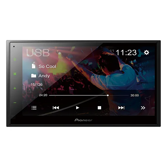 Pioneer DMH-A340DAB 2-DIN Touchscreen Car AV Entertainment System - Bluetooth DAB+ USB Pioneer DMH-A340DAB 2-DIN Touchscreen Car AV Entertainment System - Bluetooth DAB+ USB