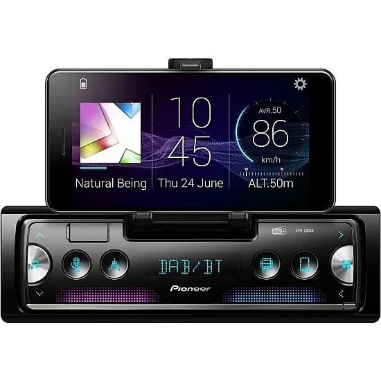 Pioneer SPH-20DAB Car Stereo 1-DIN - Bluetooth - DAB - USB - iPhone - Android Pioneer SPH-20DAB Car Stereo 1-DIN - Bluetooth - DAB - USB - iPhone - Android