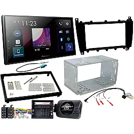 Pioneer SPH-DA250DAB Mercedes Benz C Class W203 In Car Audio Entertainment System and Fitting Kit