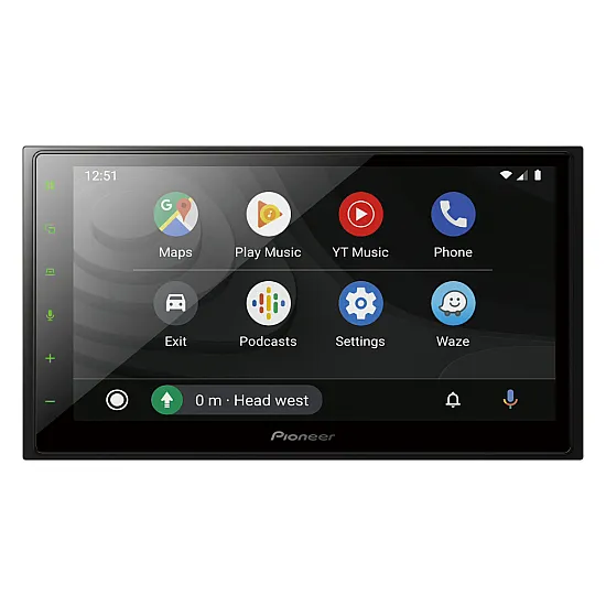 Pioneer SPH-DA250DAB Mercedes Benz C Class W203 In Car Audio Entertainment System and Fitting Kit