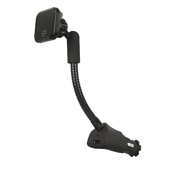 Scosche E2 Magnetic Power Socket Mount with USB Charging Port - E2PM Scosche E2 Magnetic Power Socket Mount with USB Charging Port - E2PM