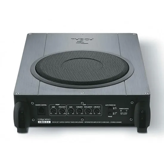 Focal iBus 2.1 - 20cm 8" Under Seat Active Subwoofer, Active Bass Tube 2.1 System Focal iBus 2.1 - 20cm 8" Under Seat Active Subwoofer, Active Bass Tube 2.1 System