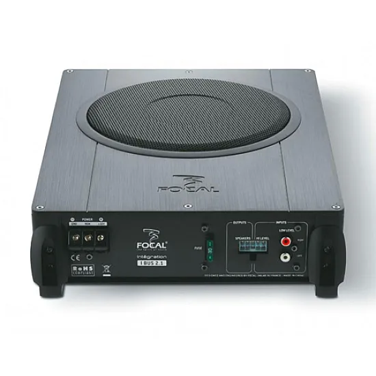 Focal iBus 2.1 - 20cm 8" Under Seat Active Subwoofer, Active Bass Tube 2.1 System Focal iBus 2.1 - 20cm 8" Under Seat Active Subwoofer, Active Bass Tube 2.1 System