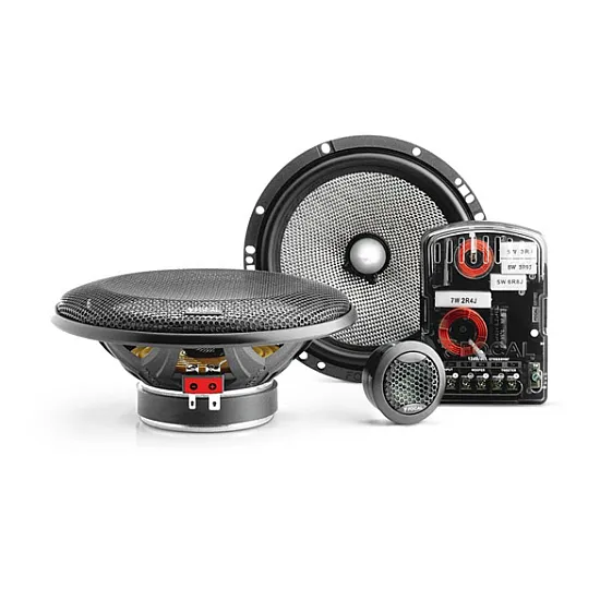 Focal Car Speakers 2-Way 6.5" Component Kit With Grills - Access 165 AS Focal Car Speakers 2-Way 6.5" Component Kit With Grills - Access 165 AS