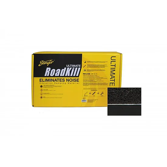 Stinger RKU36 18x36 inch Aluminium Sound Proofing Material 9 Per Pack