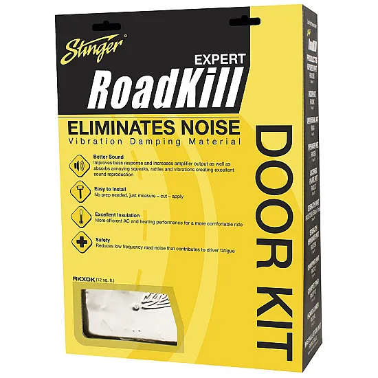 Stinger RKXDK 12×24 inch Roadkill Expert Door Kit 6mm Sound Damping Kit