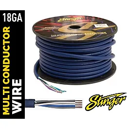 Stinger 18GA Flexible 5 Core Speed Wire Speaker Cable 100 ft