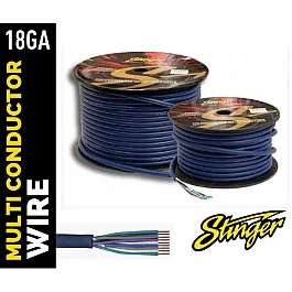 Stinger 18GA Flexible 9 Core Speed Wire Speaker Cable 20 FT