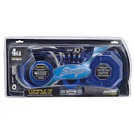 Stinger SK6641 Car Audio Amplifier Wiring Kit 1750W 4GA with MIDI Fuse Holder