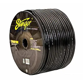 Stinger 14GA Flexible OFC Pro Series Speaker Wire Black 500 FT Spool