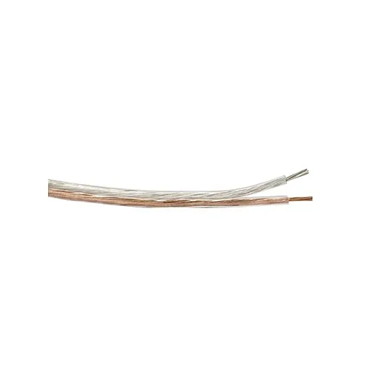 Stinger 16GA Flexible OFC Pro Series Speaker Wire Clear, 500 FT Spool