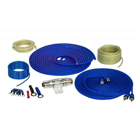 Stinger SS600XS Complete Amplifier Wiring Kit 600W 8GA AGU Fuse Holder