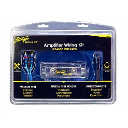 Stinger SSK0 Complete Amplifier Wiring Kit 1500W 1/0GA CCA with ANL Fuse Holder