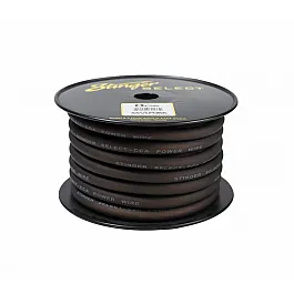 Stinger 1/0GA Ultra Flexible CCA Power Wire Matte Black 50 ft